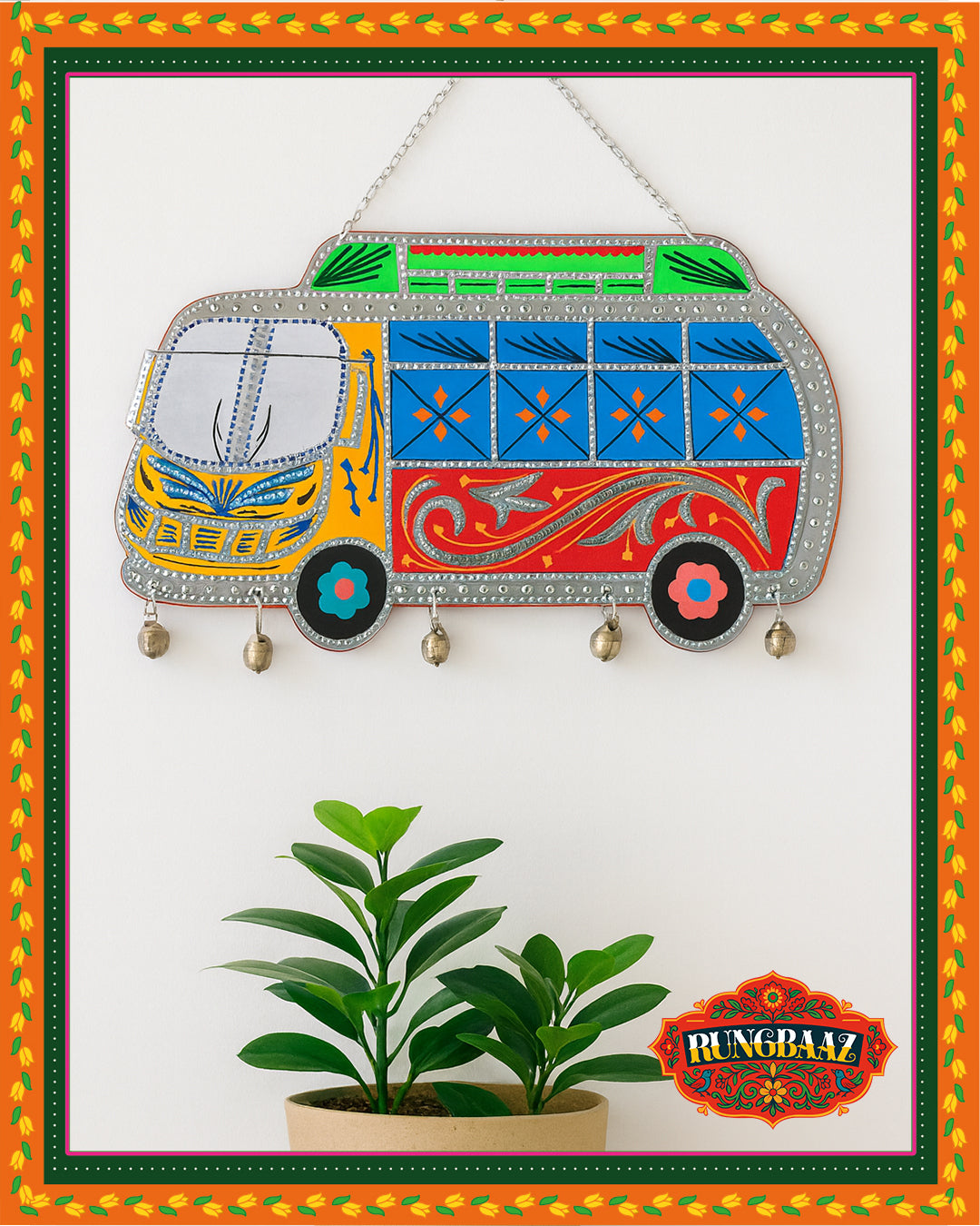 Bara Bus Wall Charm