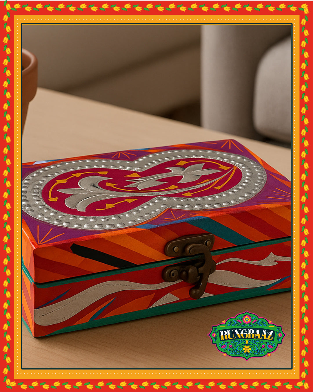 Truck Art Keepsake Box