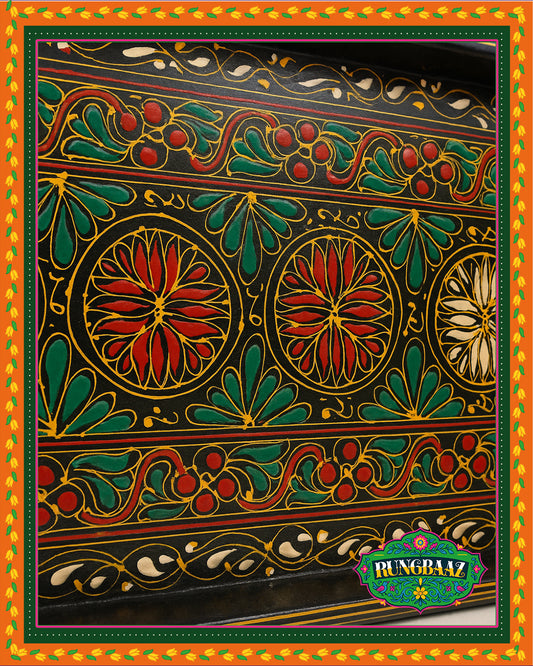 Swati Hand-Painted Rectangle Tray