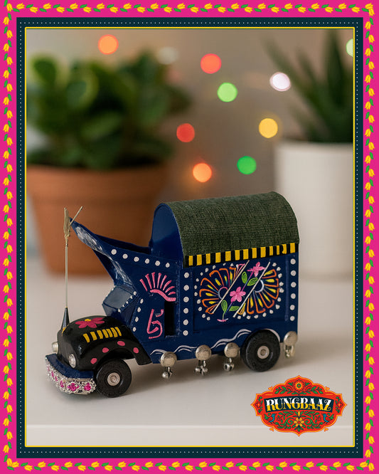 Miniature Truck – Hand-Painted Desi Truck Art Collectible