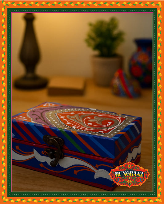 Truck Art Keepsake Box